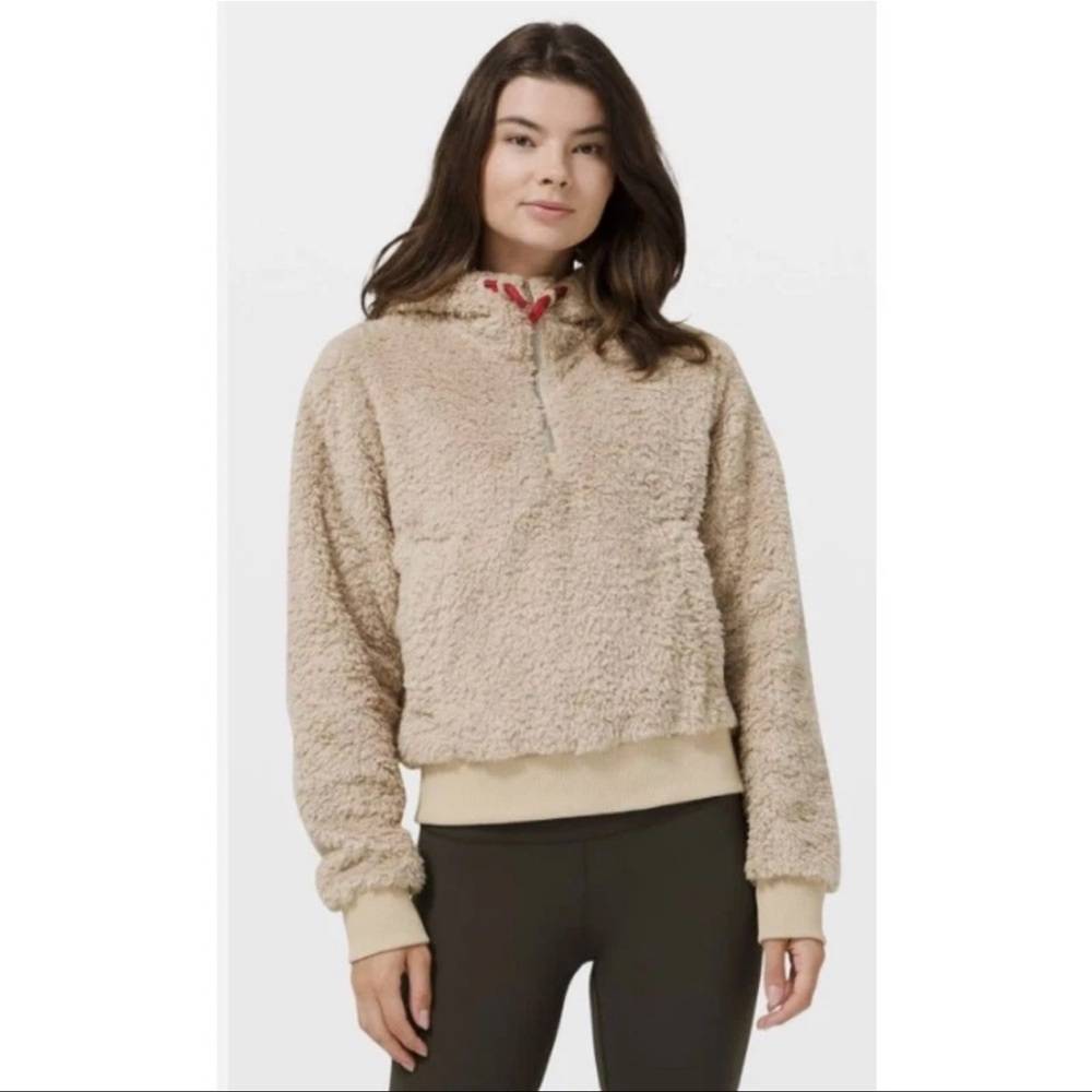 Lululemon Oh So Sherpa Half Zip size 2/XS